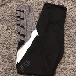 VS PINK ULTIMATE HIGH WAISTED LEGGING WITH MESH